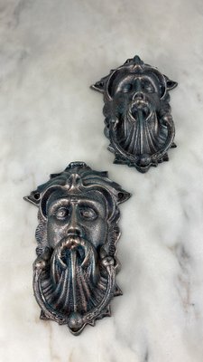 Bronze Door Knockers, Italy, 1980s, Set of 2-YST-1755751