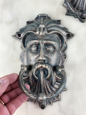 Bronze Door Knockers, Italy, 1980s, Set of 2-YST-1755751