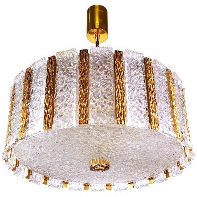 Bronze Drum Chandelier in Murano Glass from Kalmar-DEK-932709