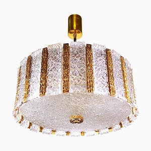 Bronze Drum Chandelier in Murano Glass from Kalmar-DEK-932709