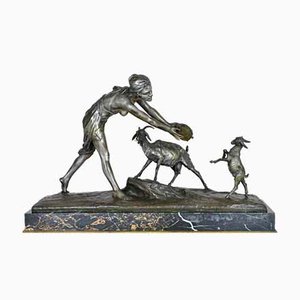 Bronze Female Goat by Drouot-SYQ-799124