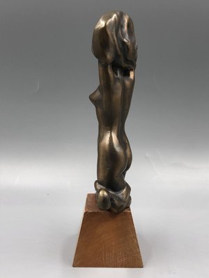 Bronze Female Nude Figure by Sandor Naval for Reinecke, 1960s-XOP-2028069