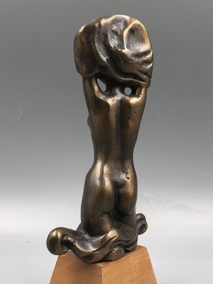 Bronze Female Nude Figure by Sandor Naval for Reinecke, 1960s-XOP-2028069