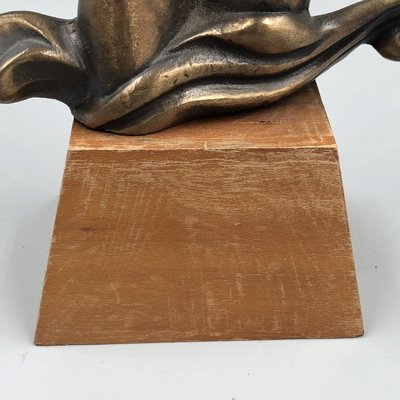 Bronze Female Nude Figure by Sandor Naval for Reinecke, 1960s-XOP-2028069