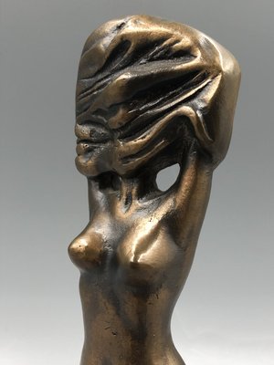 Bronze Female Nude Figure by Sandor Naval for Reinecke, 1960s-XOP-2028069