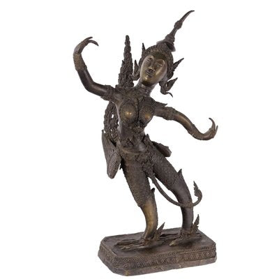 Bronze Figure of a Celestial Nymph Apsara-VMM-2033352