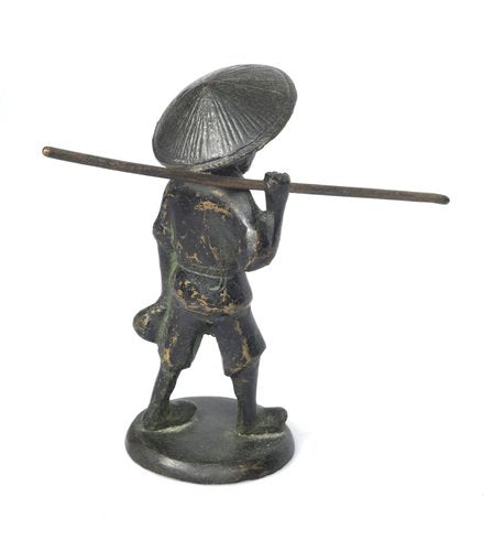 Bronze Figure of Little Fisherman