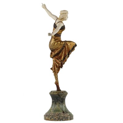 Bronze Figure of Russian Dancer by Paul Philippe, 1920-WMV-2016974