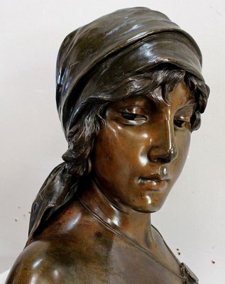 Bronze, Fille de Bohème, E. Villanis-RVK-912082