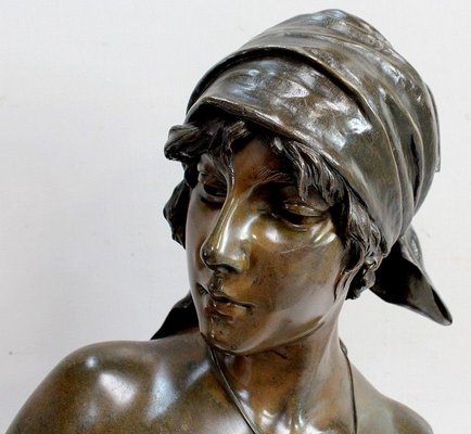 Bronze, Fille de Bohème, E. Villanis-RVK-912082