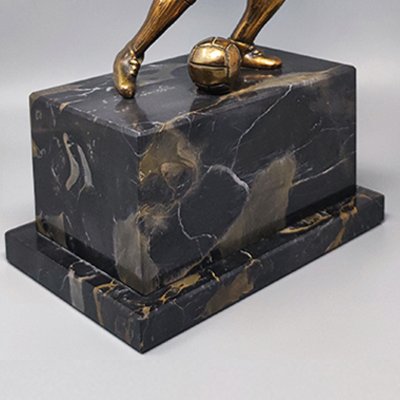 Bronze Footballer Sculpture, Italy, 1920s-1930s-QGR-1720454