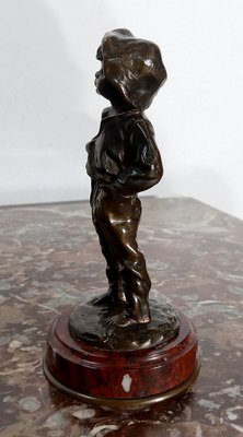 Bronze Garçon mains dans les poches Sculpture, 1910-RVK-1124325