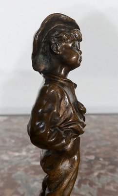 Bronze Garçon mains dans les poches Sculpture, 1910-RVK-1124325