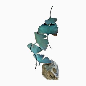 Bronze Gingko 5 Leaves by Kuno Vollet-MDB-1803610