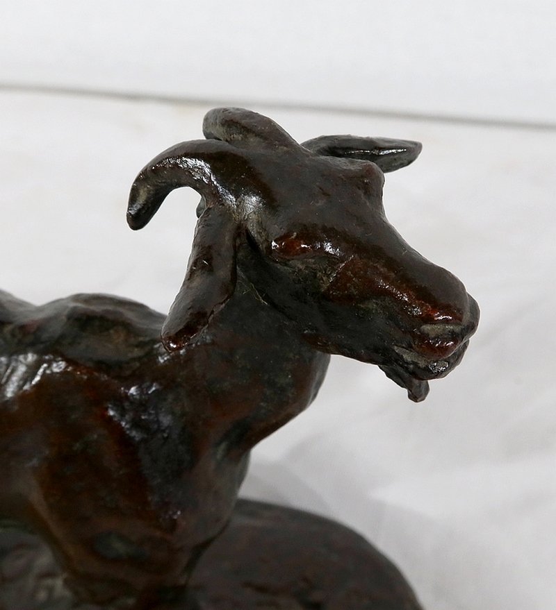 Bronze Goat from Ary Jean Léon Bitter