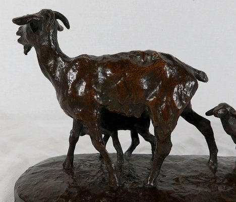 Bronze Goat from Ary Jean Léon Bitter-RVK-1170543