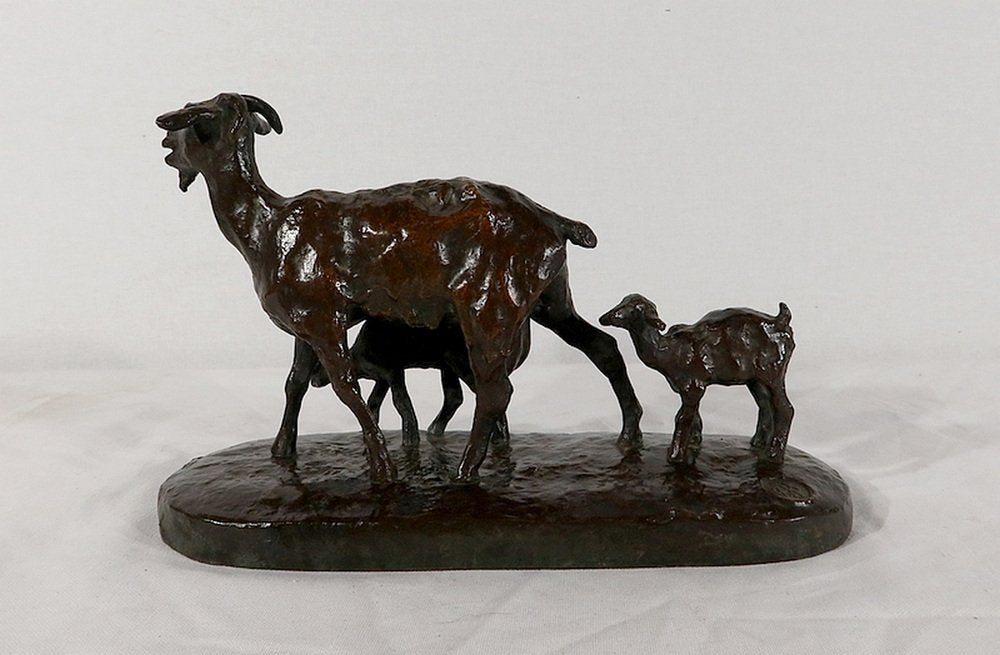 Bronze Goat from Ary Jean Léon Bitter