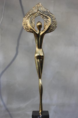 Bronze Goddess Statue, 1950s-UWJ-1256083