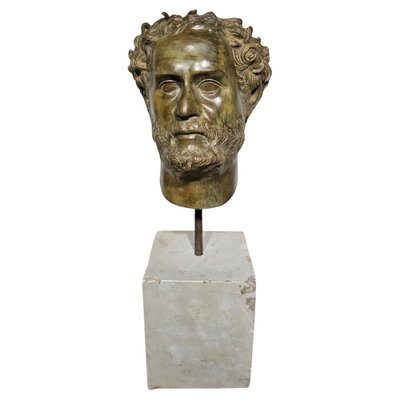 Bronze Head of a Greek Philosopher, 1950s-FDW-2039628