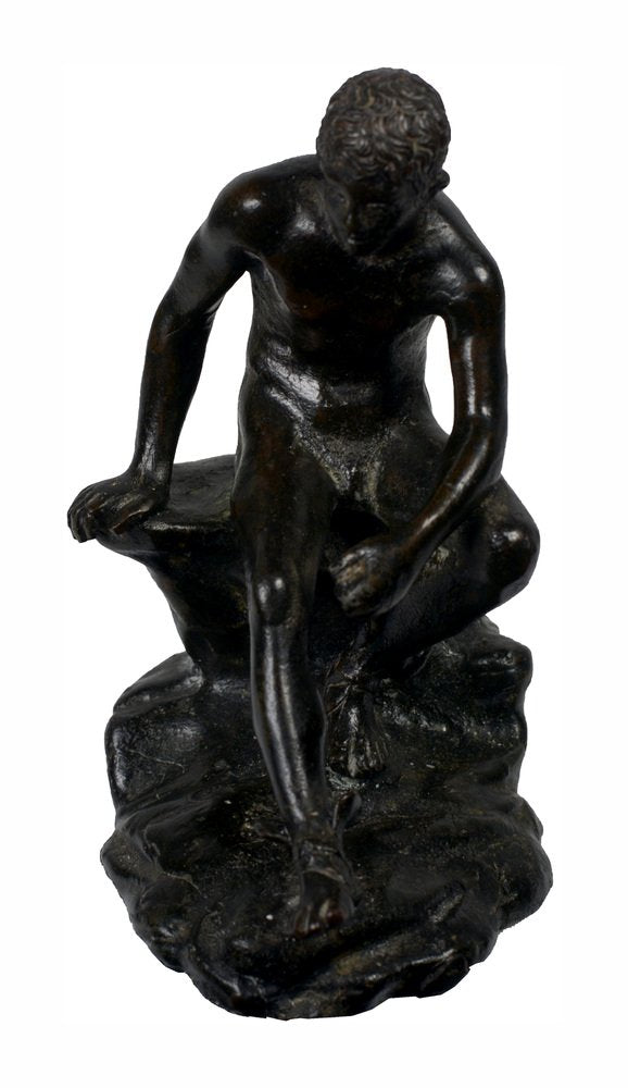 Bronze Hermes a Riposo Sculpture from Chiurazzi, Early 1900s