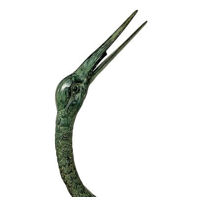 Bronze Heron Sculptures, Italy, 20th Century, Set of 2-BEW-1740922