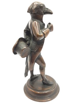 Bronze Humoristique Sculpture by Jean Ignace Isidore Grandville (1803-1847)-TCS-1179485