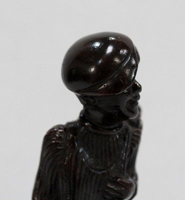 Bronze Jeune Caddie de Golf Sculpture, Late 19th Century-RVK-967159