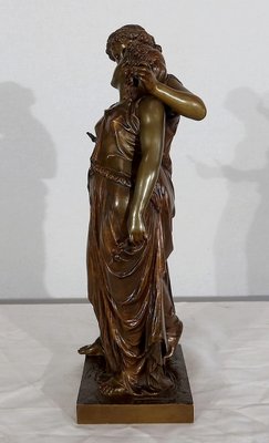 Bronze Jeunes Romaines Sculpture from H. Dumaige, 19th-Century-RVK-1153850