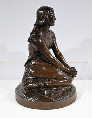 Bronze Joan of Arc in Domrémy from H. Chapu, 1800s-RVK-1777867