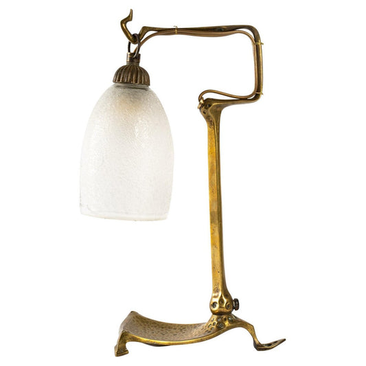 Bronze Lamp from Müller Frères