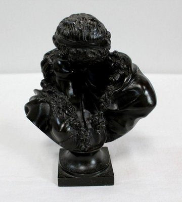 Bronze Le Baiser Donné by J-A. Houdon, Late 19th Century-RVK-895534