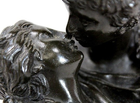 Bronze Le Baiser Donné by J-A. Houdon, Late 19th Century-RVK-895534