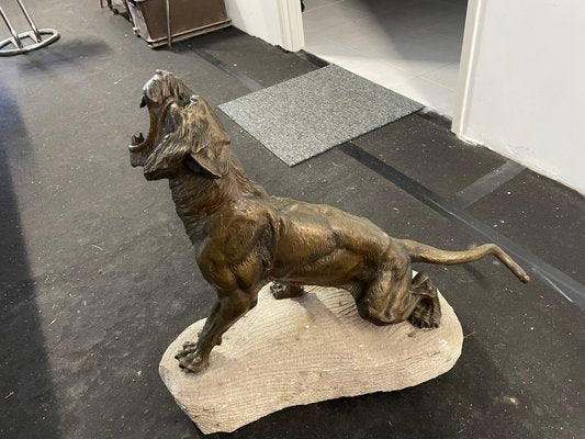 Bronze Lioness Sculpture by Thomas Cartier-BZK-960694