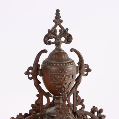 Bronze Mantel Clock, France, 1900s-VMM-2022007