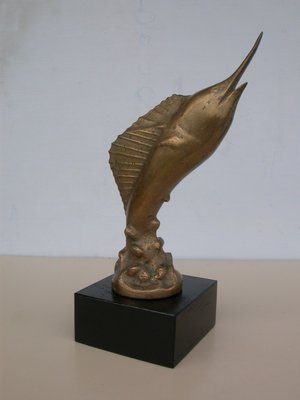 Bronze Marlin Sculpture, 1950-CNH-2035866