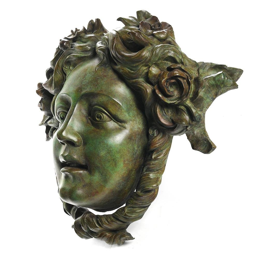 Bronze Masks, Set of 4