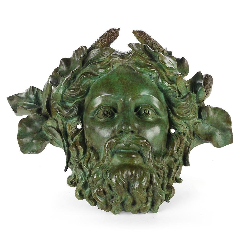 Bronze Masks, Set of 4