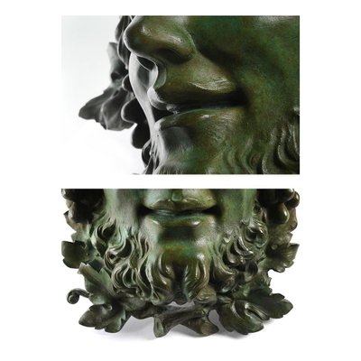 Bronze Masks, Set of 4-NQ-624952