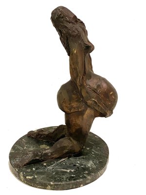 Bronze Maternity Sculpture by Emil Filla-YUW-964028