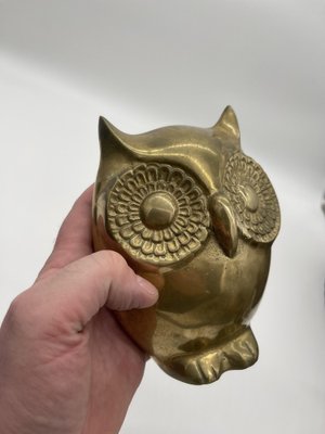 Bronze Owl Statue from Regina, France, 1960s-LA-1811464