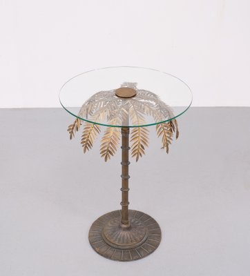 Bronze Palm Tree Table from Maison Jansen, 1970s-GCG-1719489