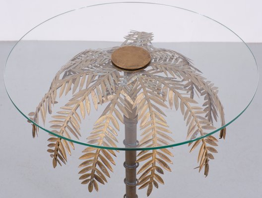 Bronze Palm Tree Table from Maison Jansen, 1970s-GCG-1719489