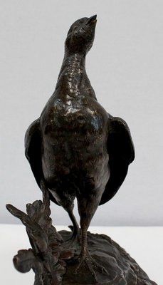 Bronze Partridge by J. Moignez, 19th Century-RVK-953921