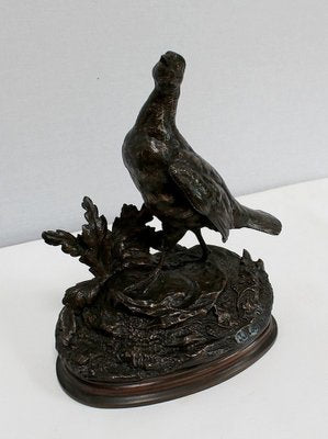 Bronze Partridge by J. Moignez, 19th Century-RVK-953921