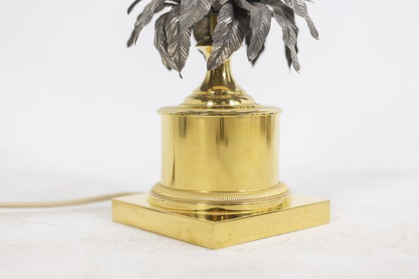 Bronze Pineapple Lamp from Maison Charles, 1960s-CEJ-1375073