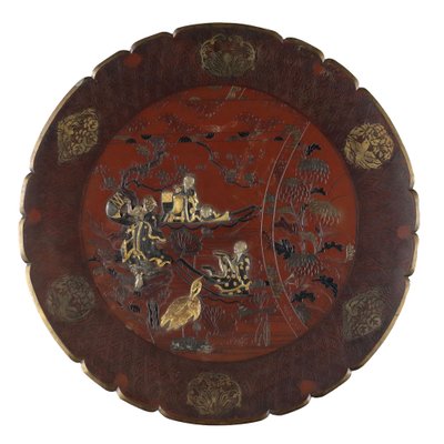 Bronze Plate with Design, 1890s-VMM-1778175