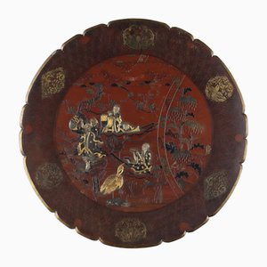 Bronze Plate with Design, 1890s-VMM-1778175