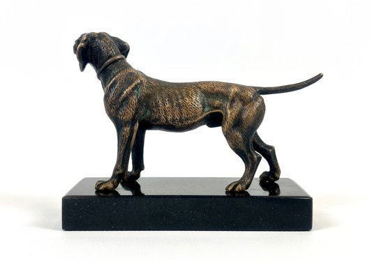 Bronze Pointer Dog Figurine, 20th Century-ZCY-2020328