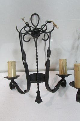 Bronze Sconces, 1970s, Set of 2-RDN-568041