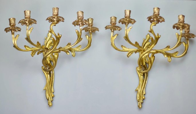 Bronze Sconces, Set of 2-WMV-1127007